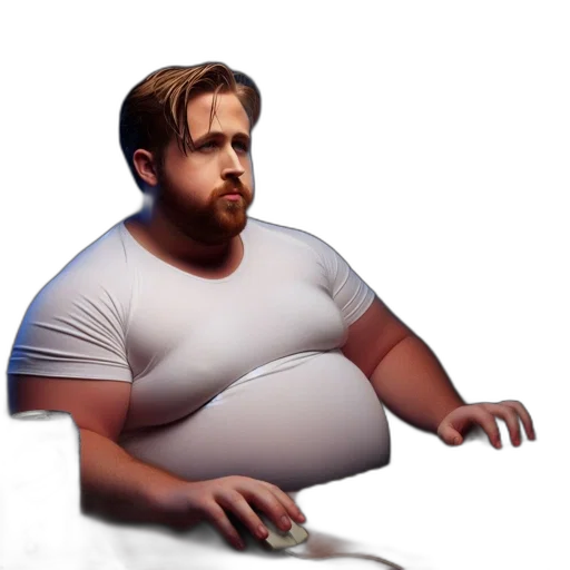 robot, creature, food, staff transparent PNG cut-out