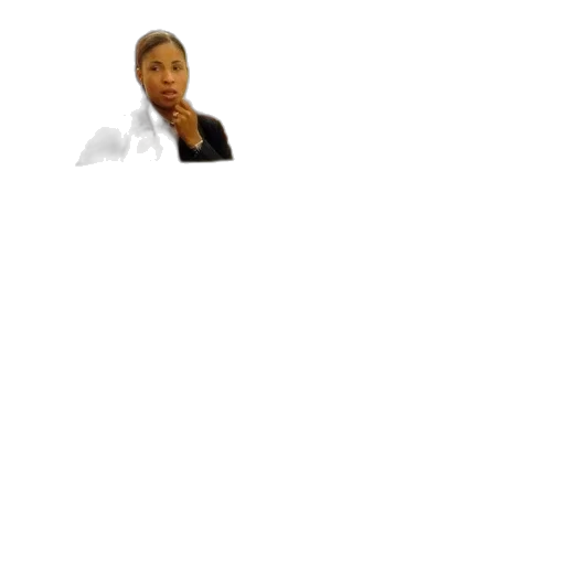 staff, face, jacket, dress transparent PNG cut-out