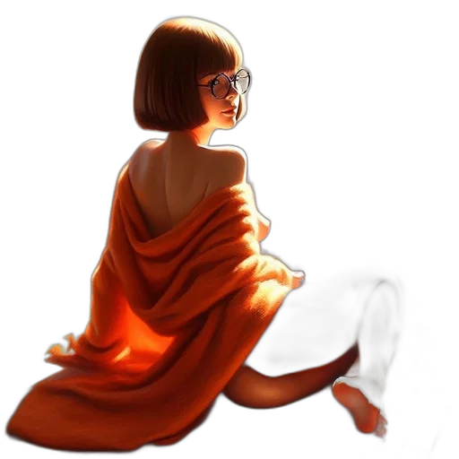 dress, staff, face, robot transparent PNG cut-out