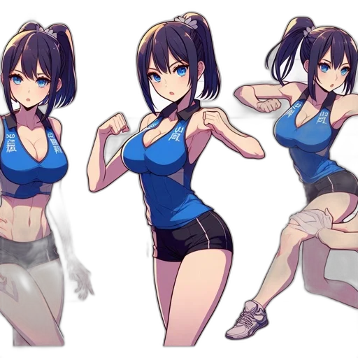 anime, concept art, pixel art, cartoon transparent PNG cut-out