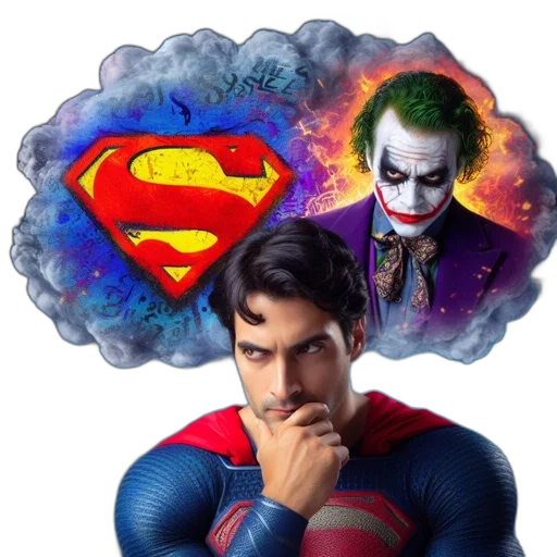 comic book art, concept art, photorealistic, cartoon transparent PNG cut-out
