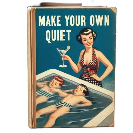 underwater, image, portrays, vintage-style transparent PNG cut-out