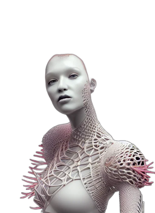 robot, creature, jewelry, face transparent PNG cut-out