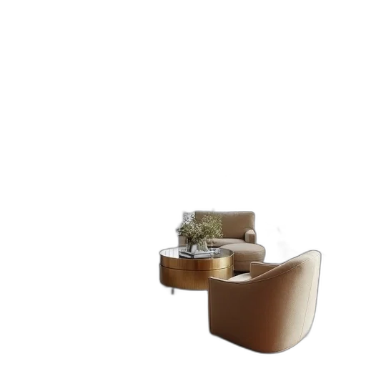 furniture, crown, jewelry, 3d render transparent PNG cut-out
