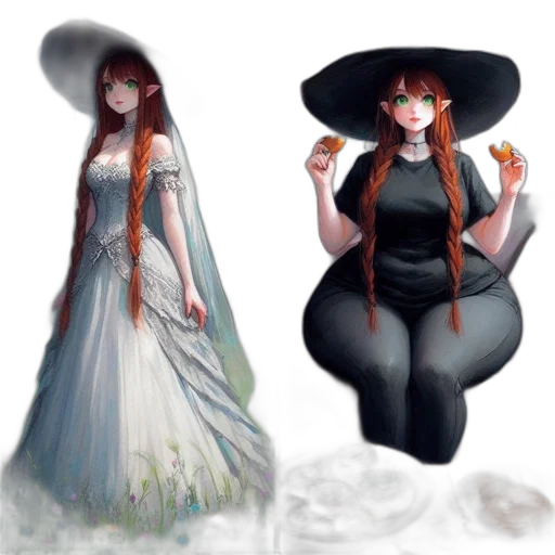 dress, concept art, fantasy art, pixel art transparent PNG cut-out