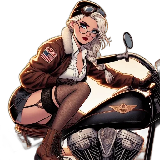 jacket, weapon, comic book art, cartoon transparent PNG cut-out
