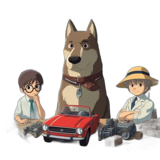 car, animal, concept art, pixel art transparent PNG cut-out