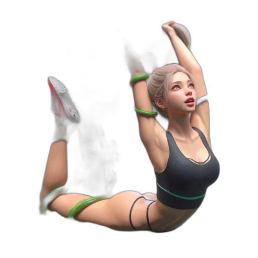 shoes, concept art, photorealistic, pixel art transparent PNG cut-out
