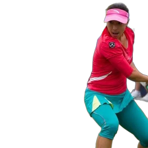 female, tennis, player, pink transparent PNG cut-out