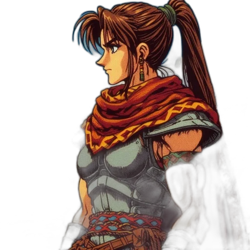 dress, weapon, concept art, fantasy art transparent PNG cut-out