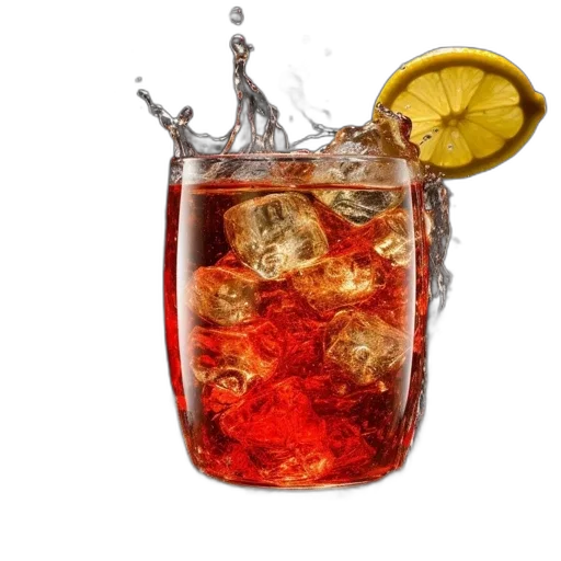 food, bottle, crown, photorealistic transparent PNG cut-out