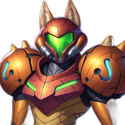 robot, mask, concept art, pixel art transparent PNG cut-out