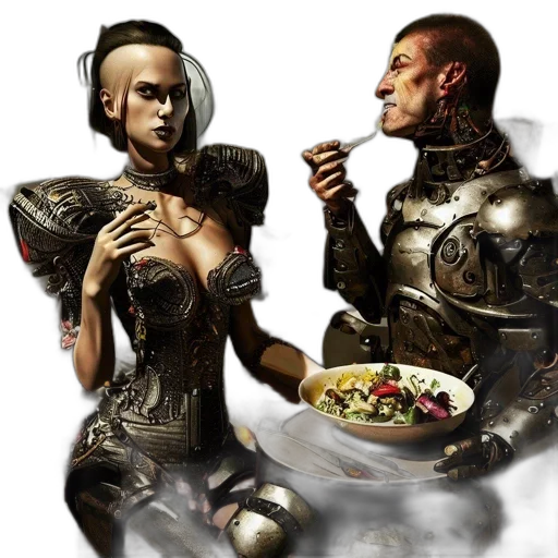 food, concept art, fantasy art, comic book art transparent PNG cut-out