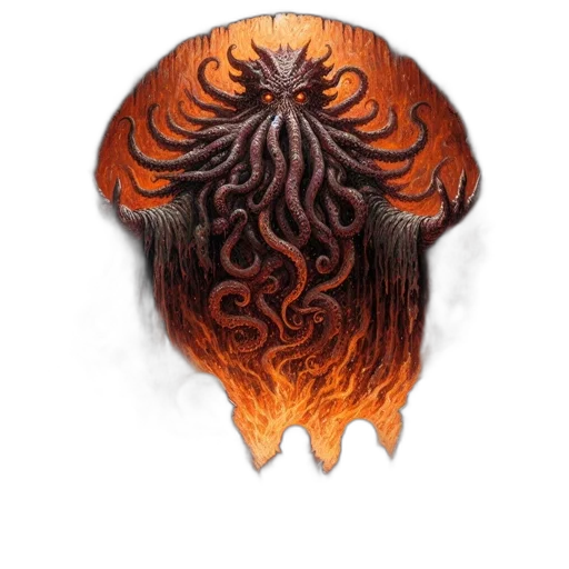hair, mask, crown, creature transparent PNG cut-out
