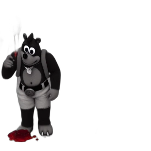 staff, animal, creature, concept art transparent PNG cut-out