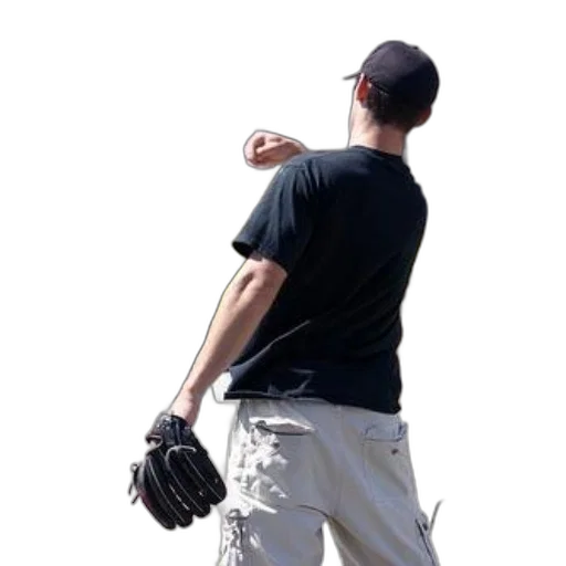 staff, man, black, shirt transparent PNG cut-out
