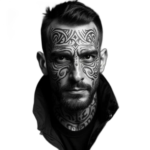 face, mask, jacket, animal transparent PNG cut-out