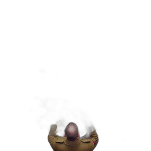 mask, face, creature, staff transparent PNG cut-out