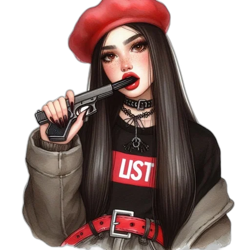 hat, jacket, staff, face transparent PNG cut-out