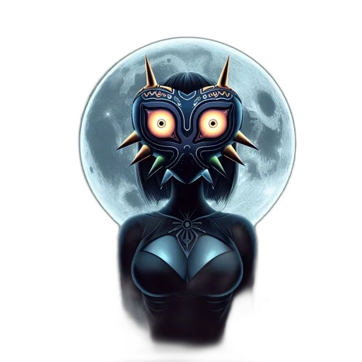 mask, creature, robot, concept art transparent PNG cut-out
