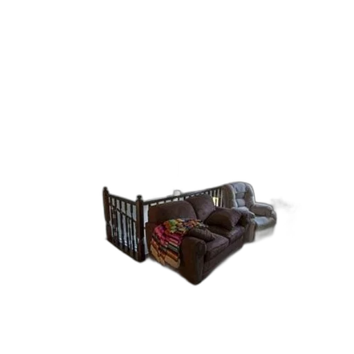 furniture, crown, shoes, 3d render transparent PNG cut-out