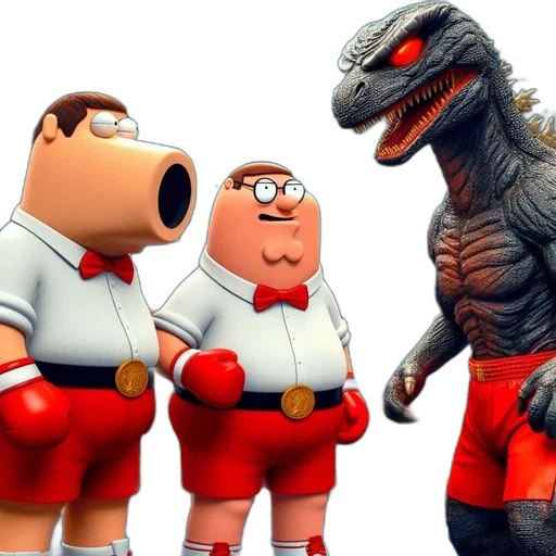 concept art, 3d render, two, anthropomorphic transparent PNG cut-out