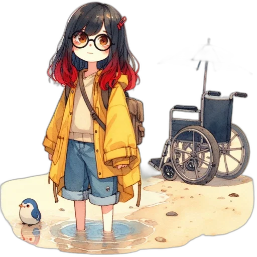 umbrella, jacket, robot, dress transparent PNG cut-out