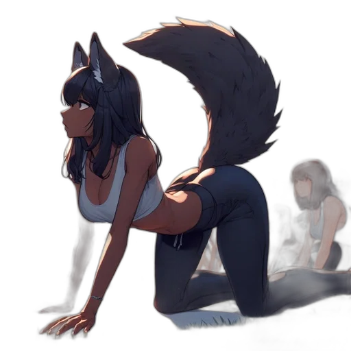 creature, animal, concept art, anime transparent PNG cut-out