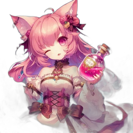 bottle, staff, dress, weapon transparent PNG cut-out