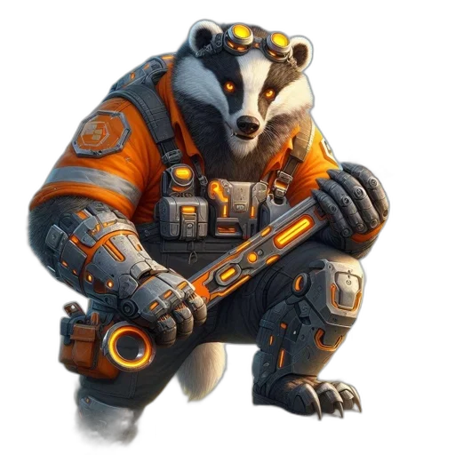 animal, creature, weapon, robot transparent PNG cut-out