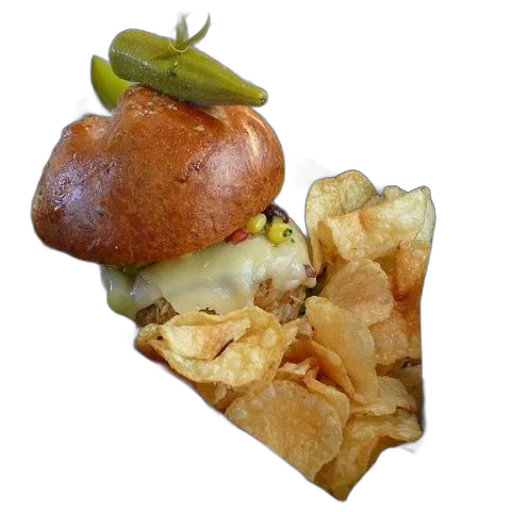 food, crown, photorealistic, 3d render transparent PNG cut-out