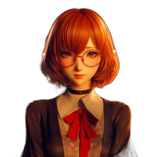 staff, face, jacket, dress transparent PNG cut-out