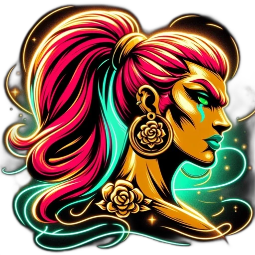 jewelry, fantasy art, comic book art, cartoon transparent PNG cut-out