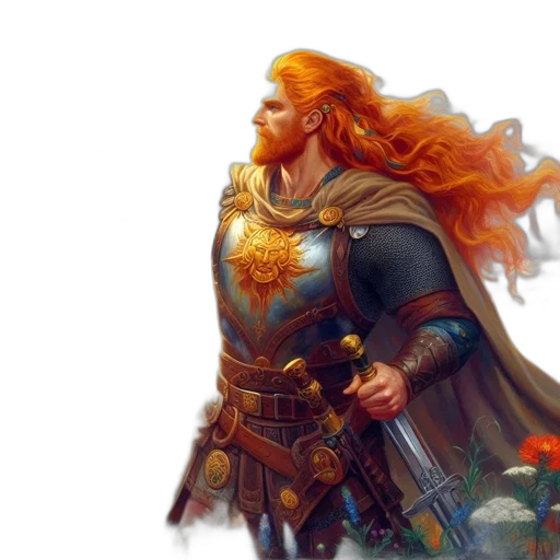 sword, fantasy art, concept art, photorealistic transparent PNG cut-out