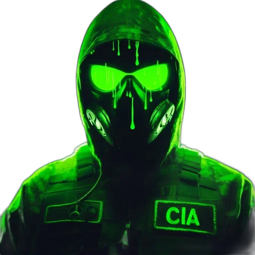 mask, jacket, face, creature transparent PNG cut-out