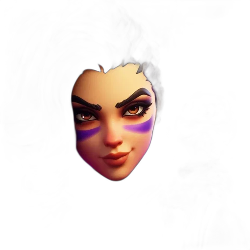 face, mask, staff, creature transparent PNG cut-out