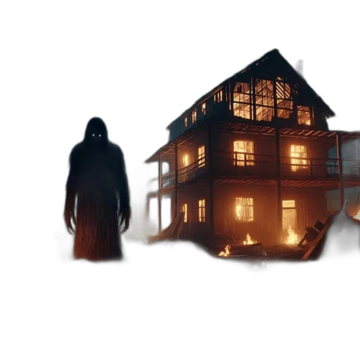 building, mask, concept art, 3d render transparent PNG cut-out