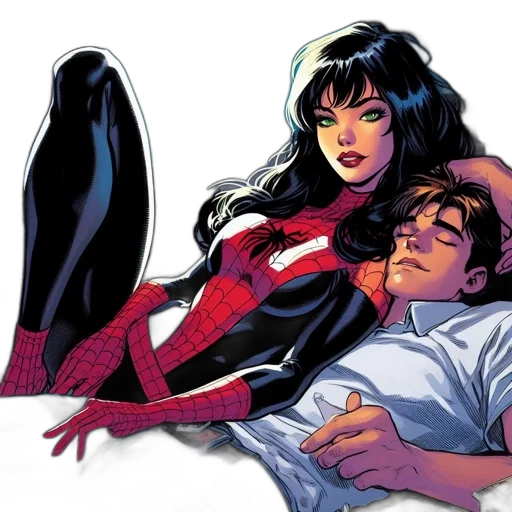 comic book art, concept art, neon lights, red transparent PNG cut-out