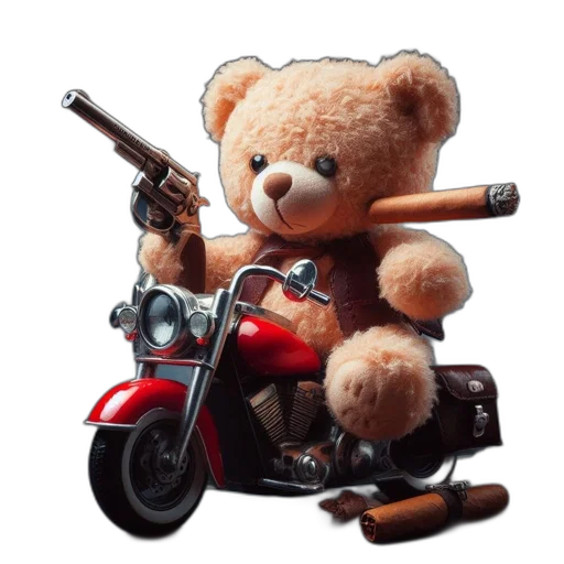 weapon, animal, car, jacket transparent PNG cut-out