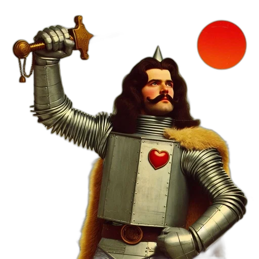 robot, sword, staff, concept art transparent PNG cut-out