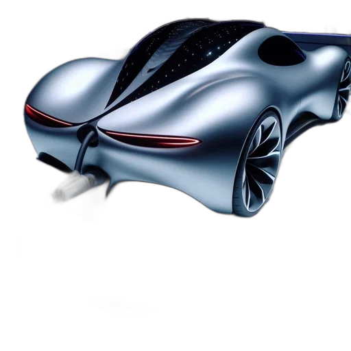 car, 3d render, concept art, photorealistic transparent PNG cut-out