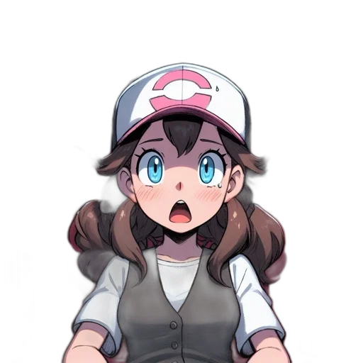 hat, creature, staff, face transparent PNG cut-out