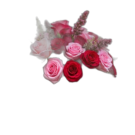 crown, flower, jewelry, 3d render transparent PNG cut-out