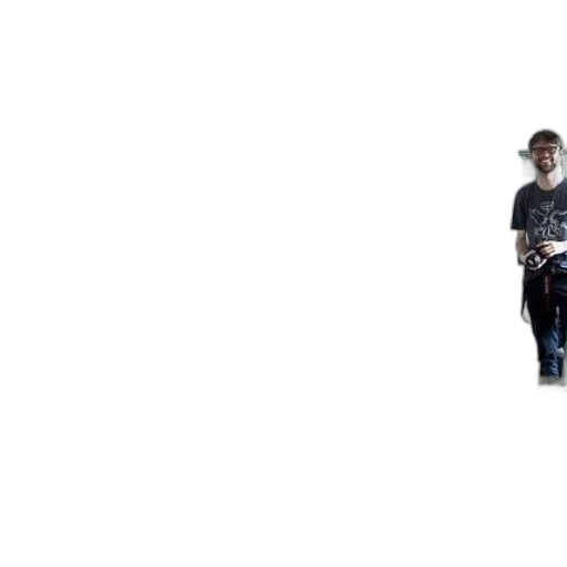 staff, jacket, robot, weapon transparent PNG cut-out