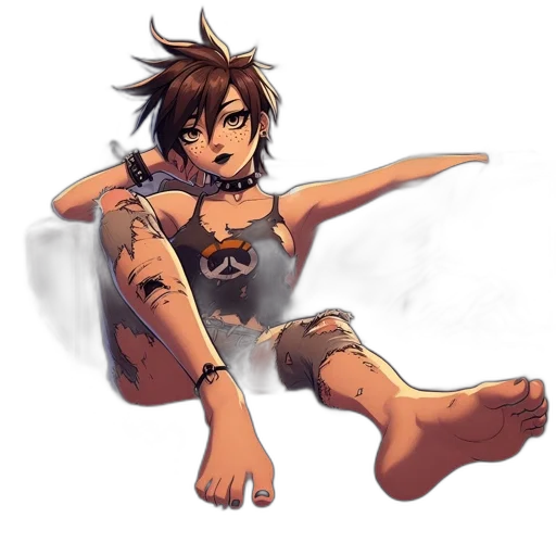 concept art, fantasy art, anime, watercolor transparent PNG cut-out