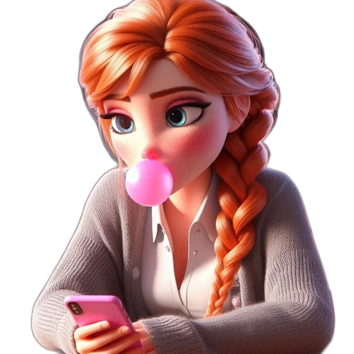 staff, cartoon, 3d render, concept art transparent PNG cut-out