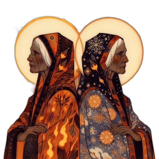 concept art, fantasy art, fire, golden transparent PNG cut-out