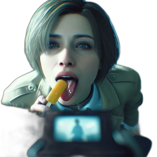 jacket, weapon, face, food transparent PNG cut-out