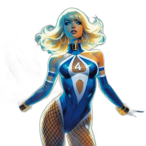 comic book art, concept art, fantasy art, cartoon transparent PNG cut-out