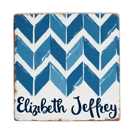 blue, white, geometric, patterned transparent PNG cut-out
